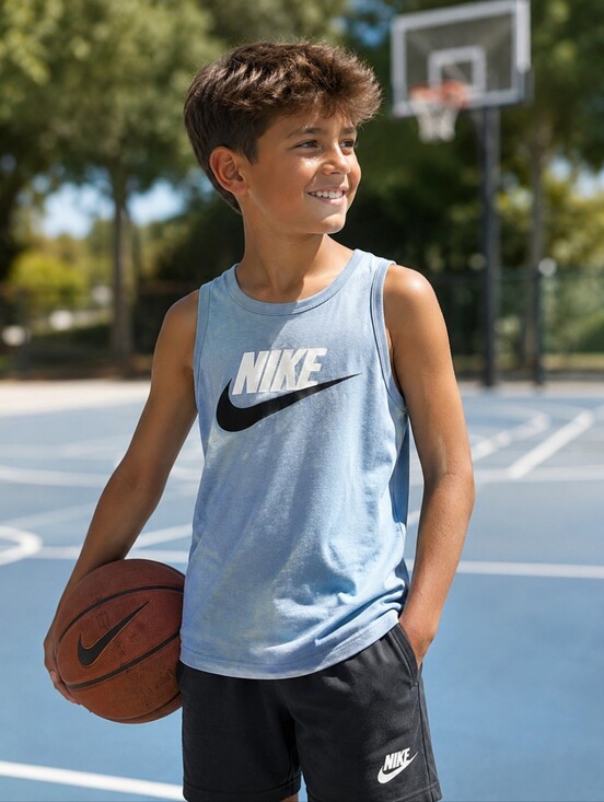 Nike Other - Nike Kids Sportswear Essential Tank Top Blue Size XL FV5325-440 New